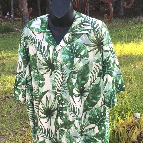 🌴NWOT Mens Unisex Too Fun Hawaiian Style Shirt Size 2XL Wardrobe Must Have 🌴 - Picture 9 of 12